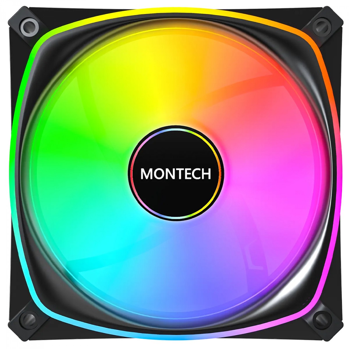 Cooler Fan Montech RX120 Pro ARGB 120mm Reverse PWM | Terabyte