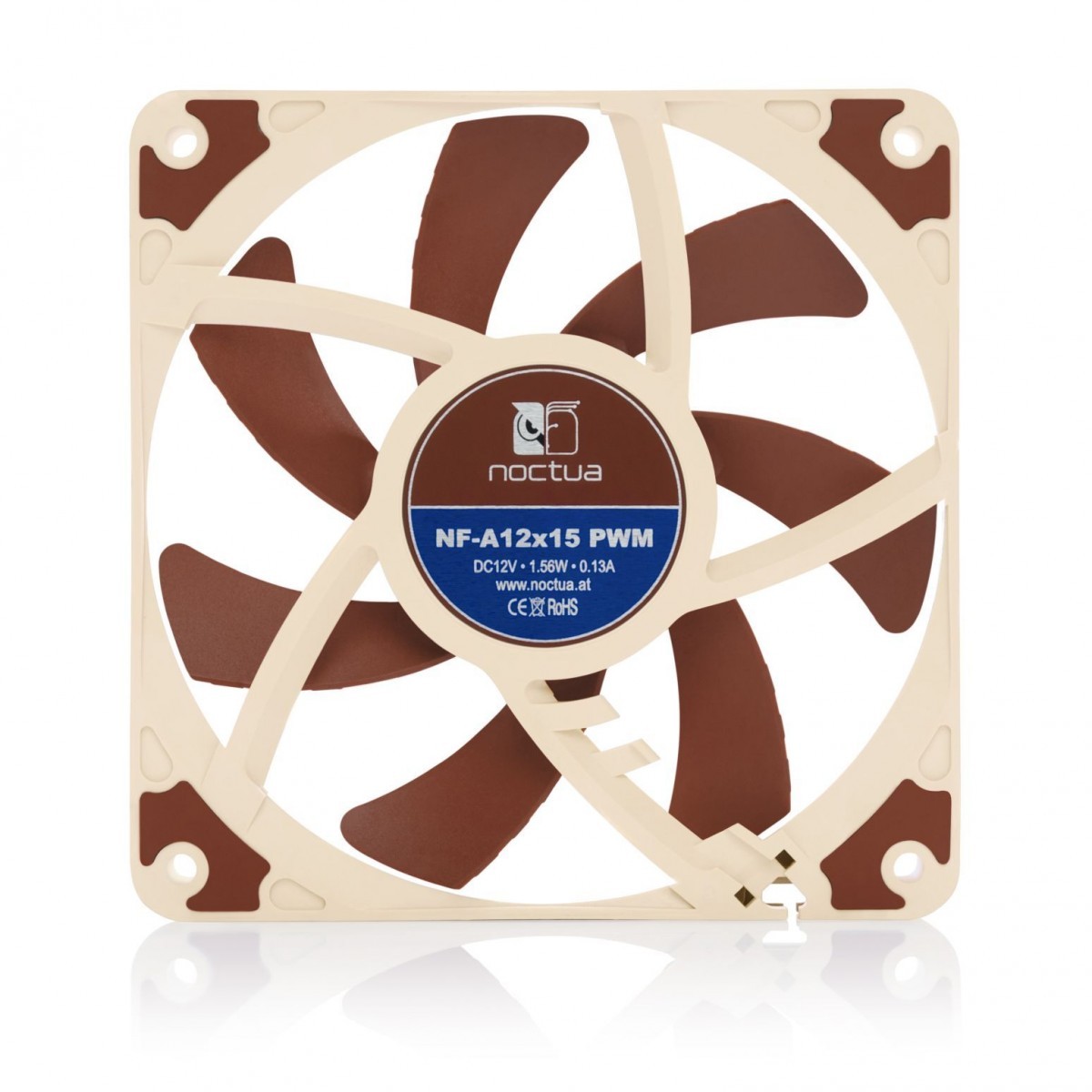 Cooler para Gabinete Noctua NF-A12x15 PWM, 120mm