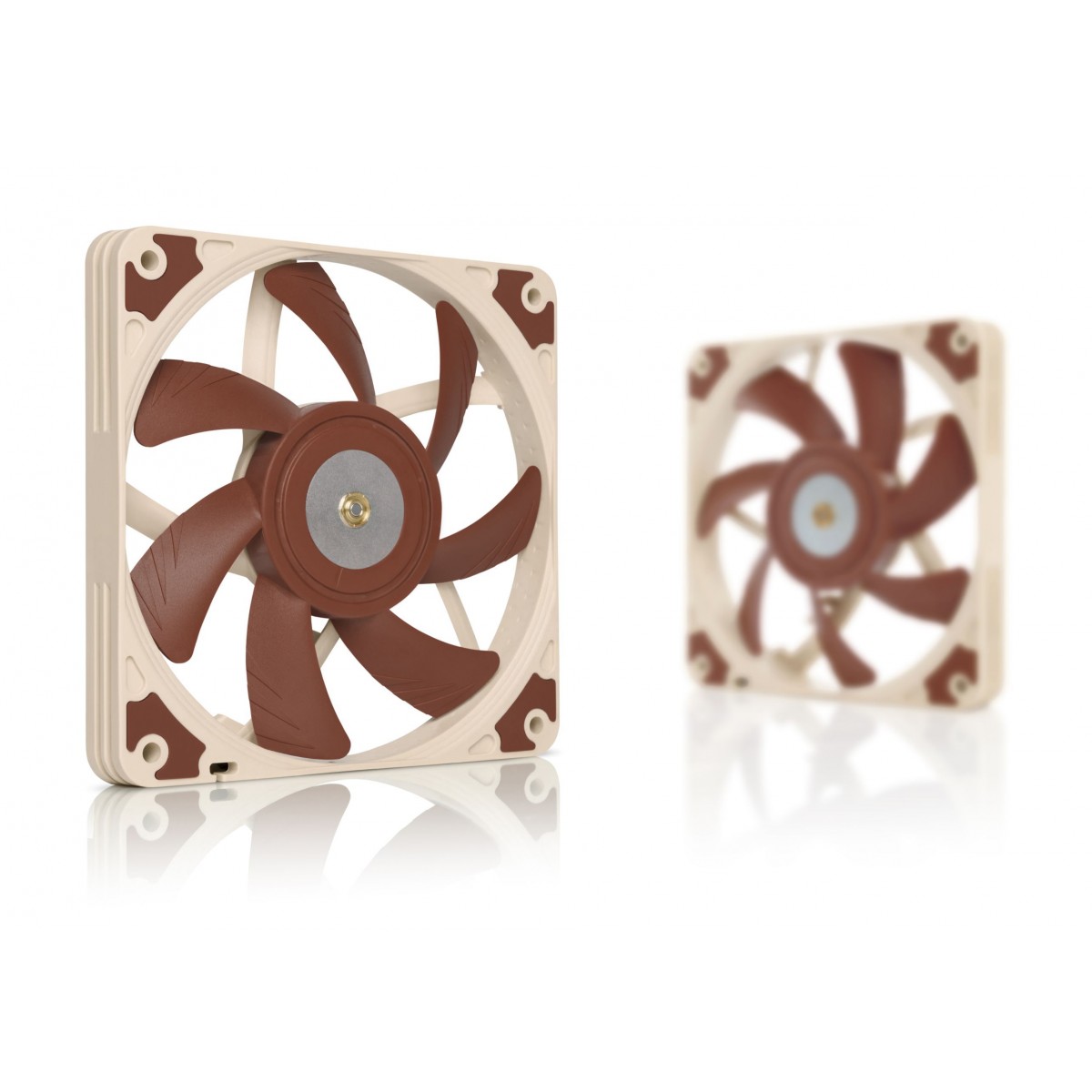 Cooler para Gabinete Noctua NF-A12x15 PWM, Beige, 120mm, NF-A12x15 PWM