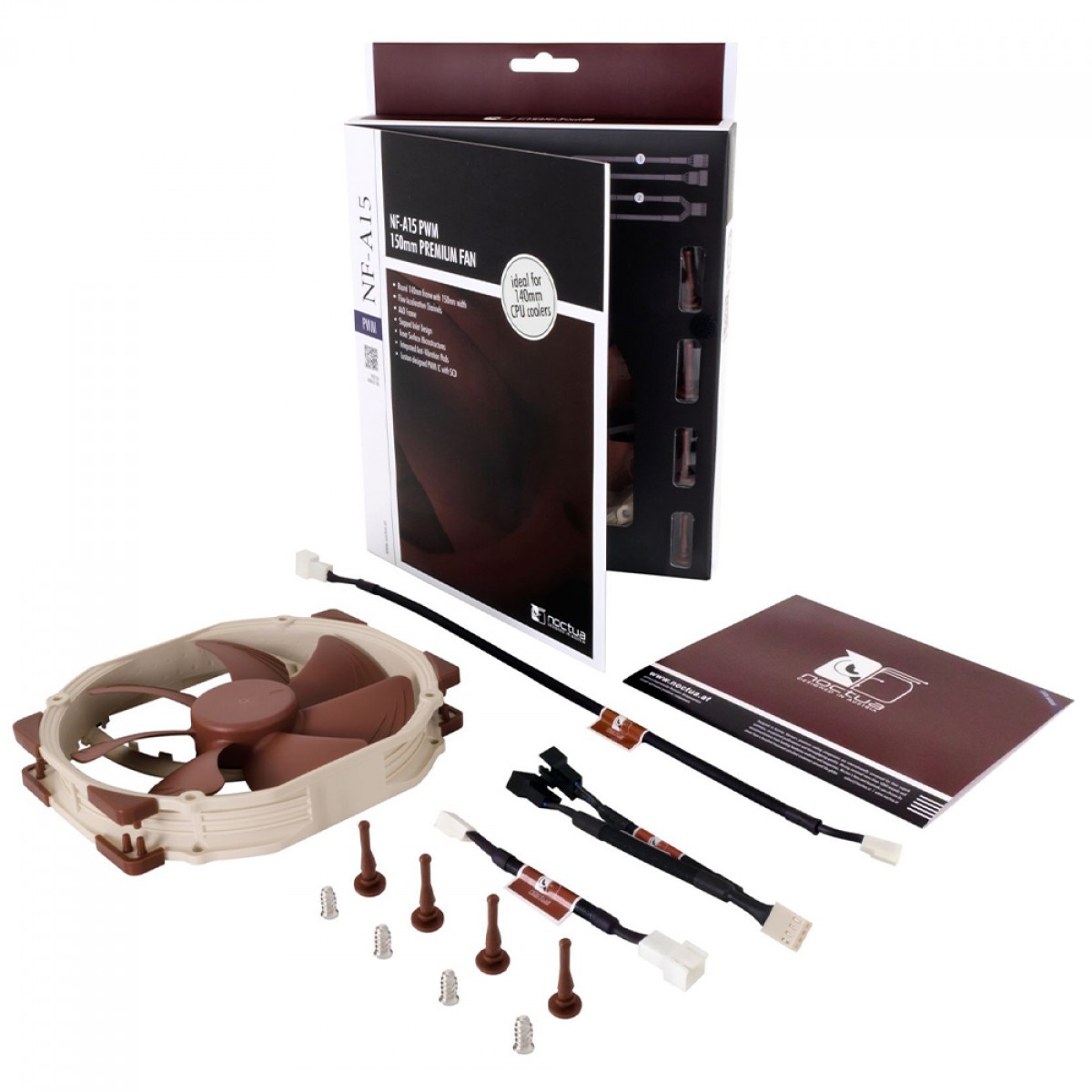 Cooler para Gabinete Noctua NF-A15 PWM, 140mm