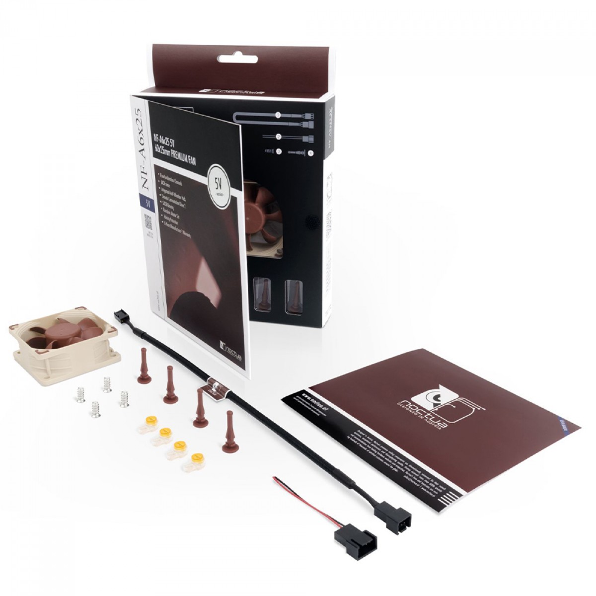Cooler Para Gabinete Noctua NF-A6x25, 60mm