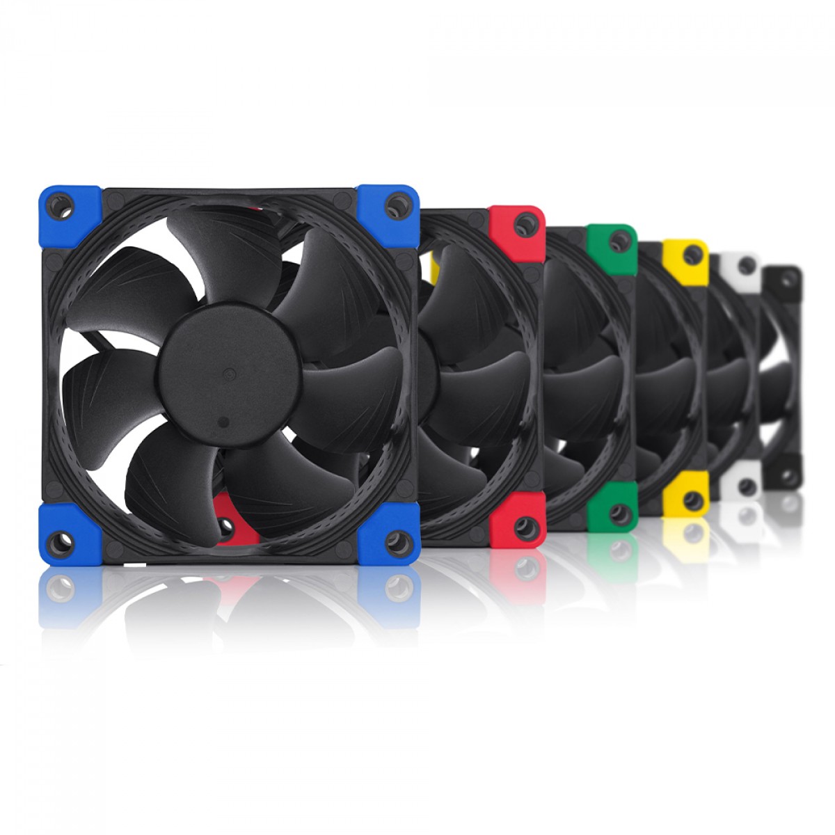 Cooler para Gabinete Noctua NF-A8 PWM chromax.black.swap, 80mm, Preto