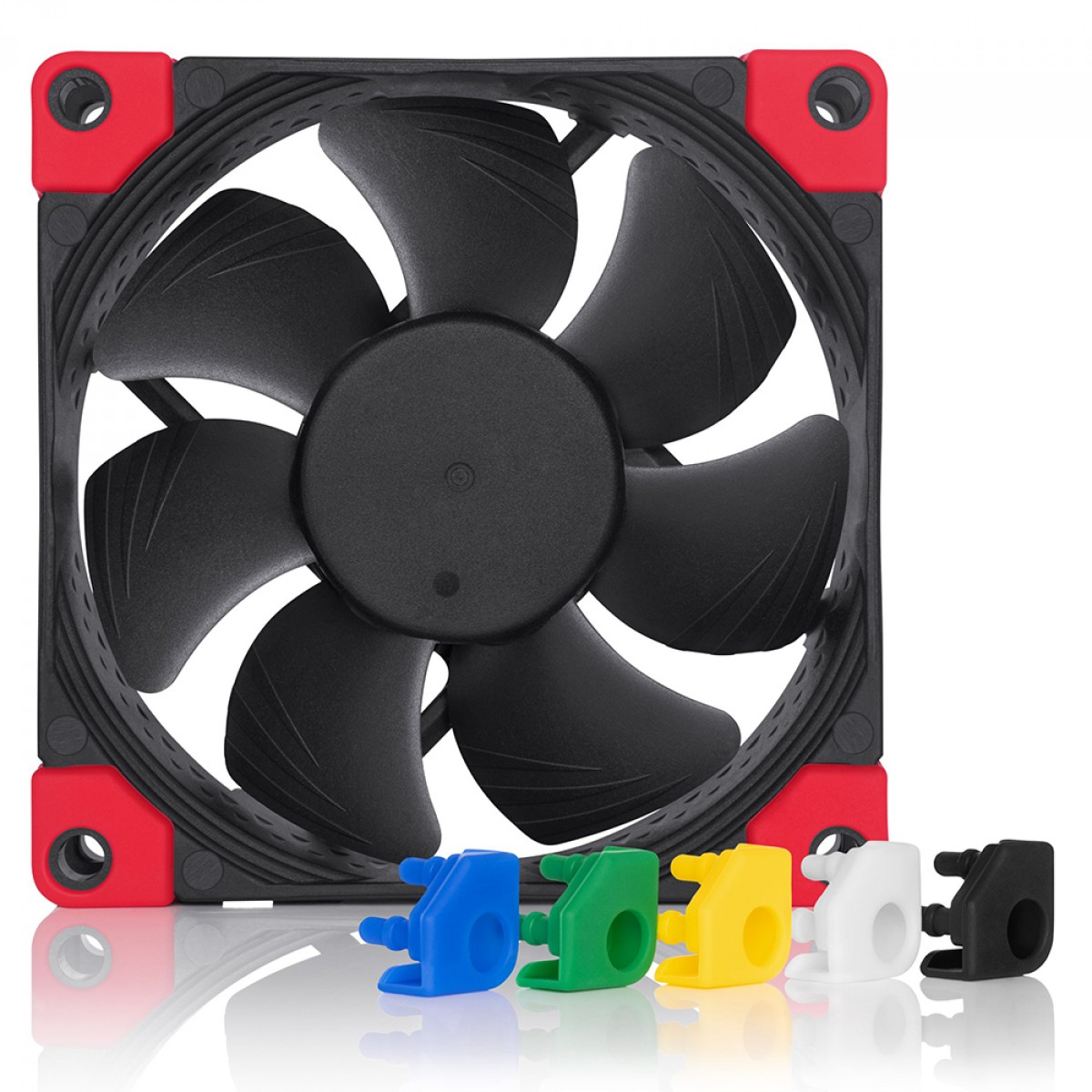 Cooler para Gabinete Noctua NF-A8 PWM chromax.black.swap, 80mm, Preto
