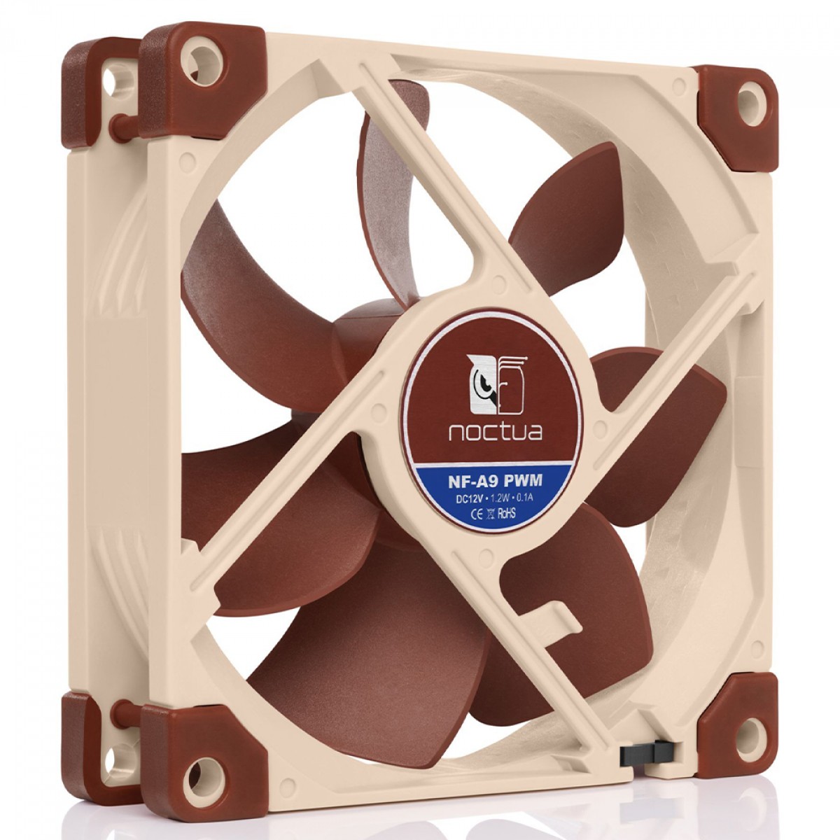 Cooler Para Gabinete Noctua NF-A9 PWM, 92mm, Beige, NF-A9 PWM