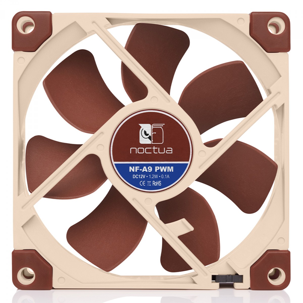 Cooler Para Gabinete Noctua NF-A9 PWM, 92mm, Beige, NF-A9 PWM
