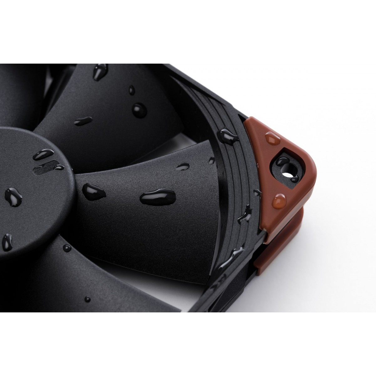 Cooler para Gabinete Noctua NF-F12 industrialPPC-2000 IP67, Black, 120mm, NF-F12 iPPC-2000 IP67