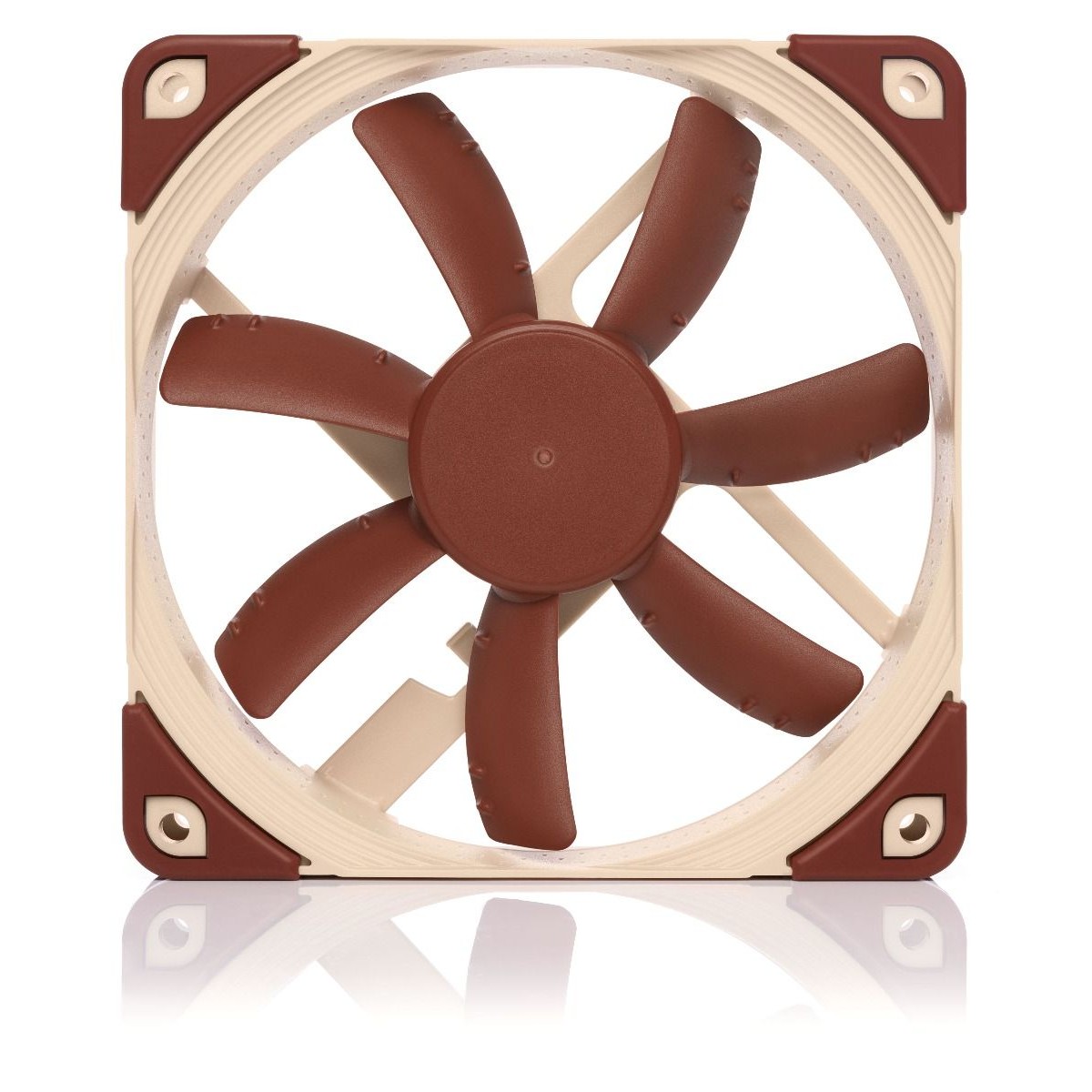Cooler para Gabinete Noctua NF-S12A PWM, Beige, 120mm, NF-S12A PWM