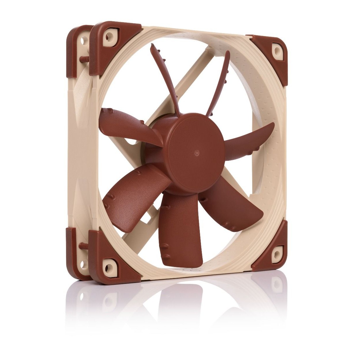 Cooler para Gabinete Noctua NF-S12A PWM, Beige, 120mm, NF-S12A PWM