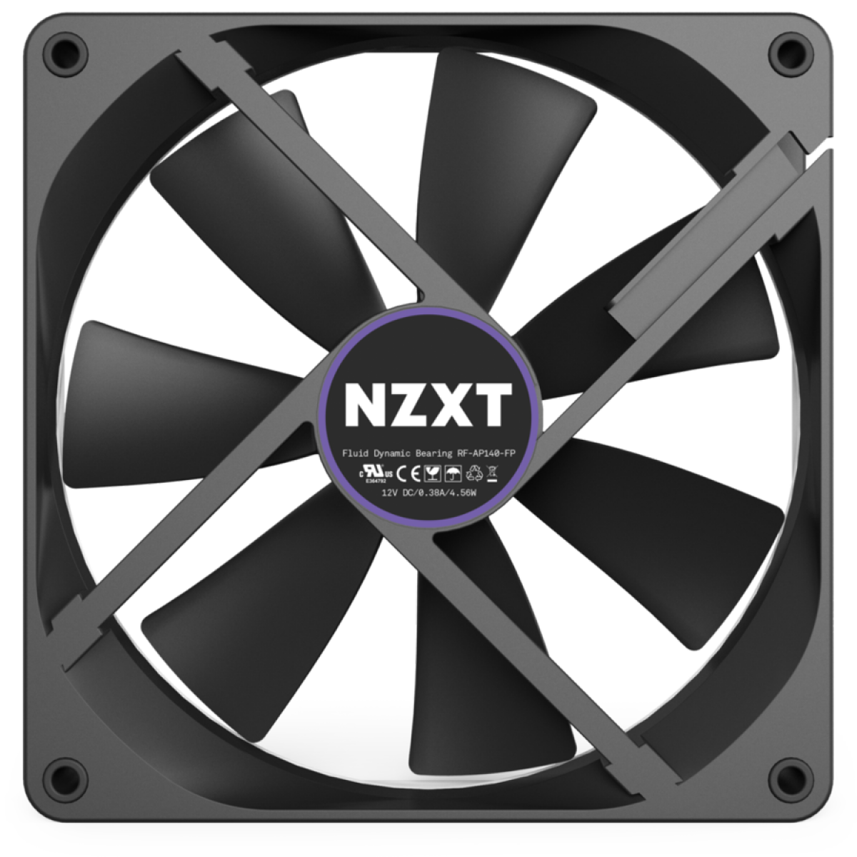 Cooler para Gabinete NZTX AER P Grey, 140mm, RF-AP140-FP