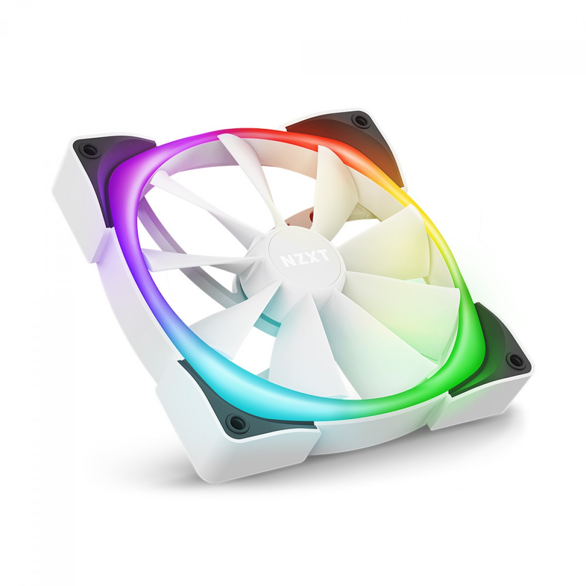 Cooler para Gabinete NZXT AER RGB 2, 140mm, White, HF-28140-BW