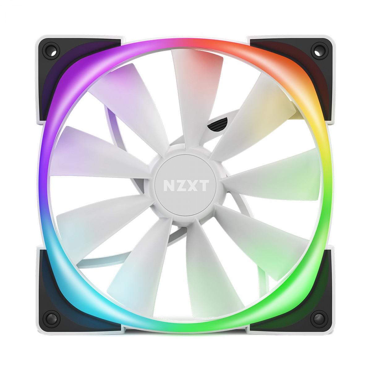 Cooler para Gabinete NZXT AER RGB 2, 140mm, White, HF-28140-BW