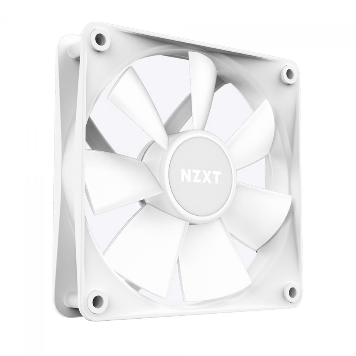 Cooler Para Gabinete NZXT F120 RGB Core, 120mm, White, RF-C12SF-W1