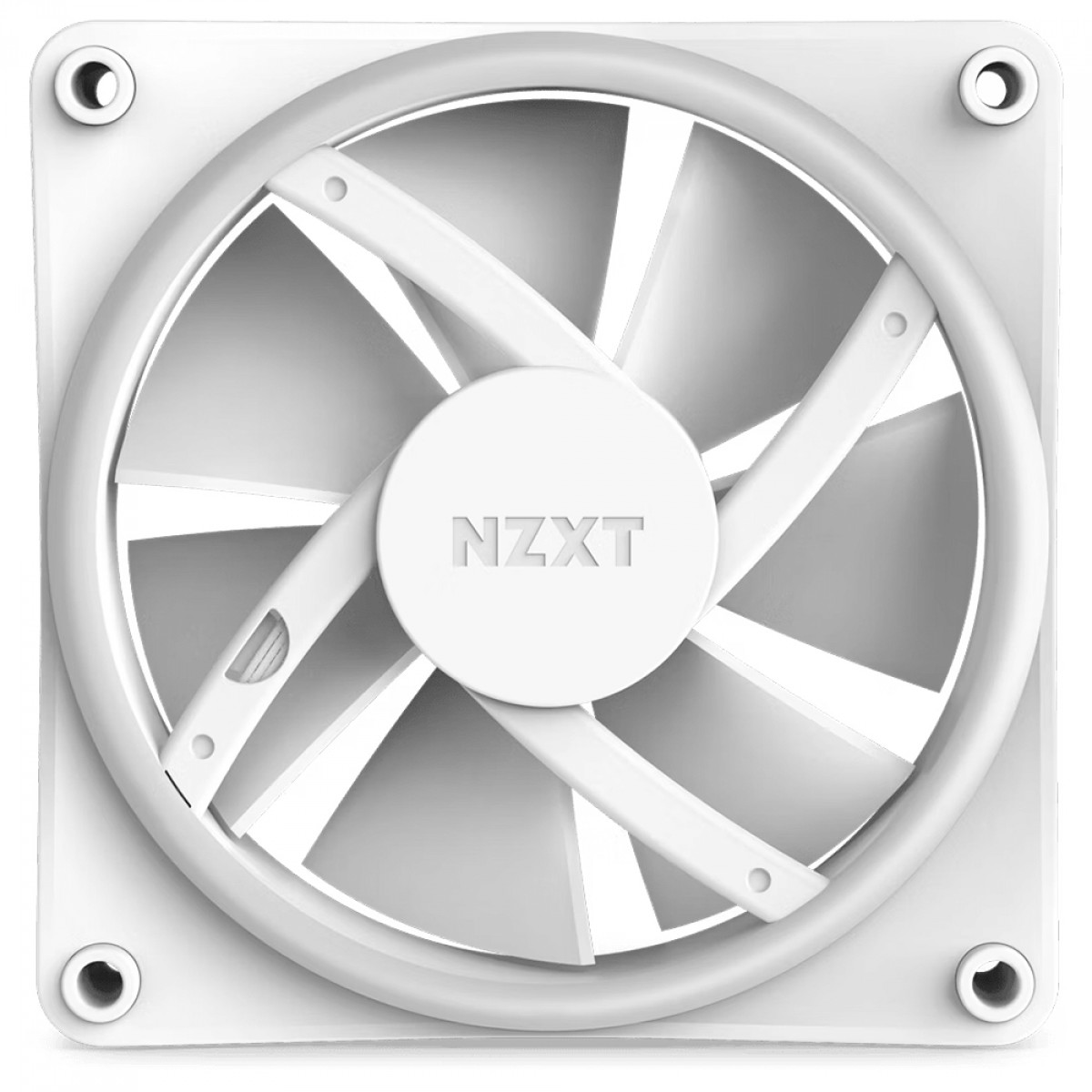 Cooler Para Gabinete NZXT F120 RGB DUO, 120mm, White, RF-D12SF-W1