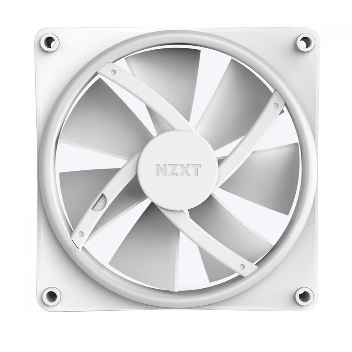 Cooler Para Gabinete NZXT F140 RGB DUO, 140mm, White, RF-D14SF-W1