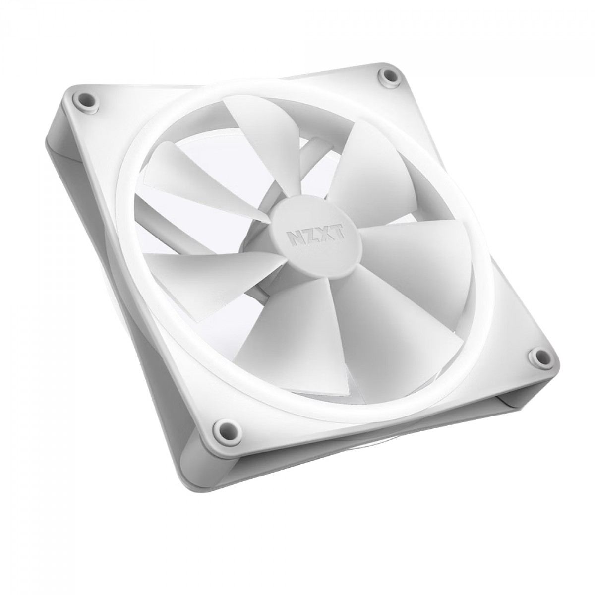 Cooler Para Gabinete NZXT F140 RGB DUO, 140mm, White, RF-D14SF-W1