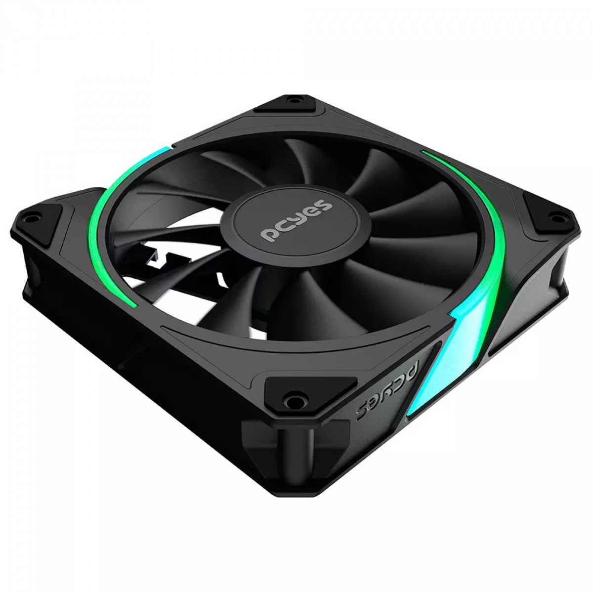 Cooler Para Gabinete PCYES Sangue Frio 3 ARGB Black Vulcan, 120mm, Preto, ARGBSF3BR