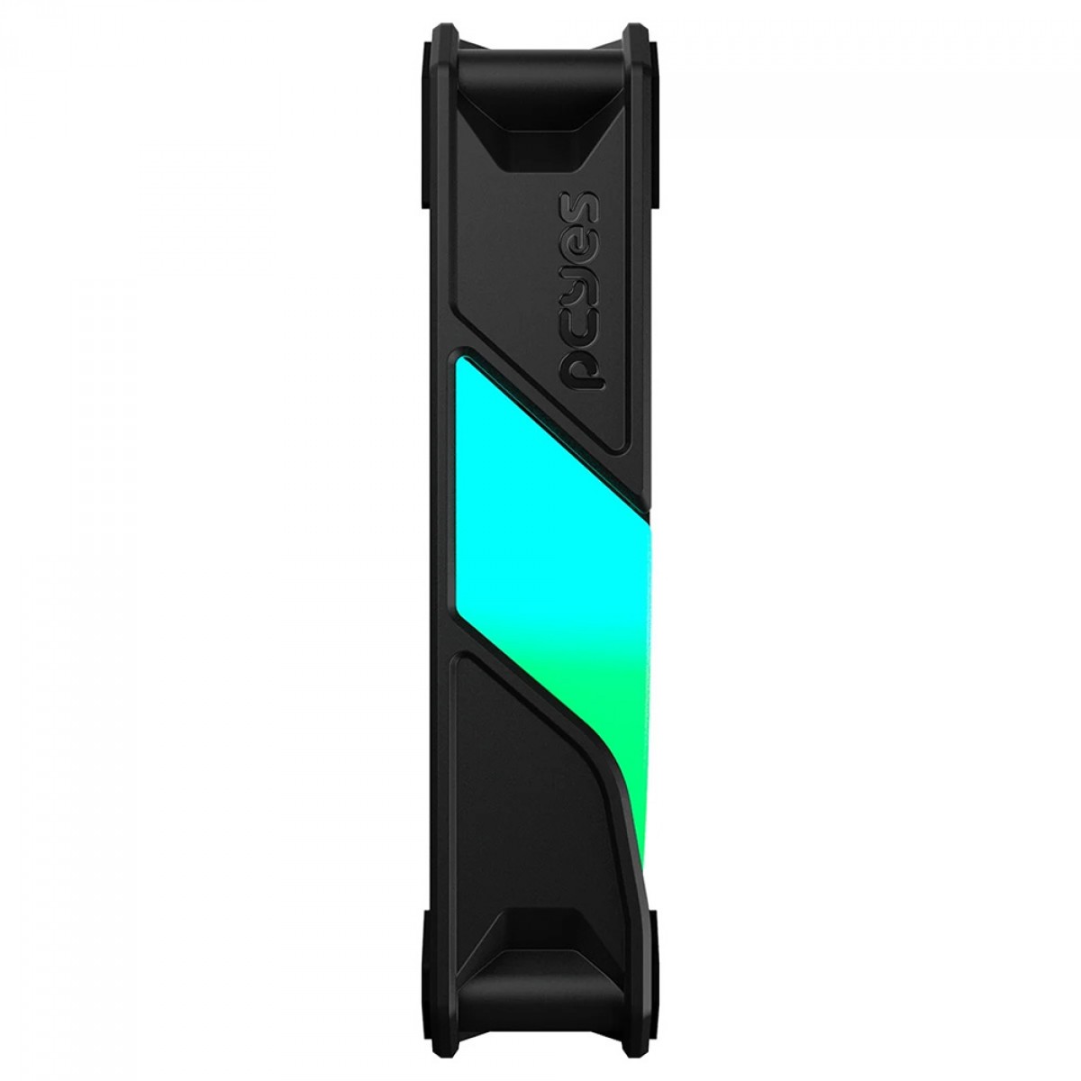 Cooler Para Gabinete PCYes Sangue Frio 3 ARGB Black Vulcan, Reverse, 120mm, Preto, ARGBRVSF3BR