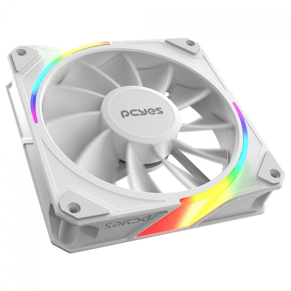 Cooler Para Gabinete PCYes Sangue Frio 3 ARGB White Ghost, Reverse, 120mm, Branco, ARGBSF3WGRVBR