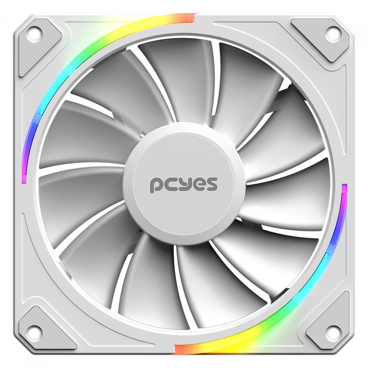 Cooler Para Gabinete PCYes Sangue Frio 3 ARGB White Ghost, Reverse, 120mm, Branco, ARGBSF3WGRVBR