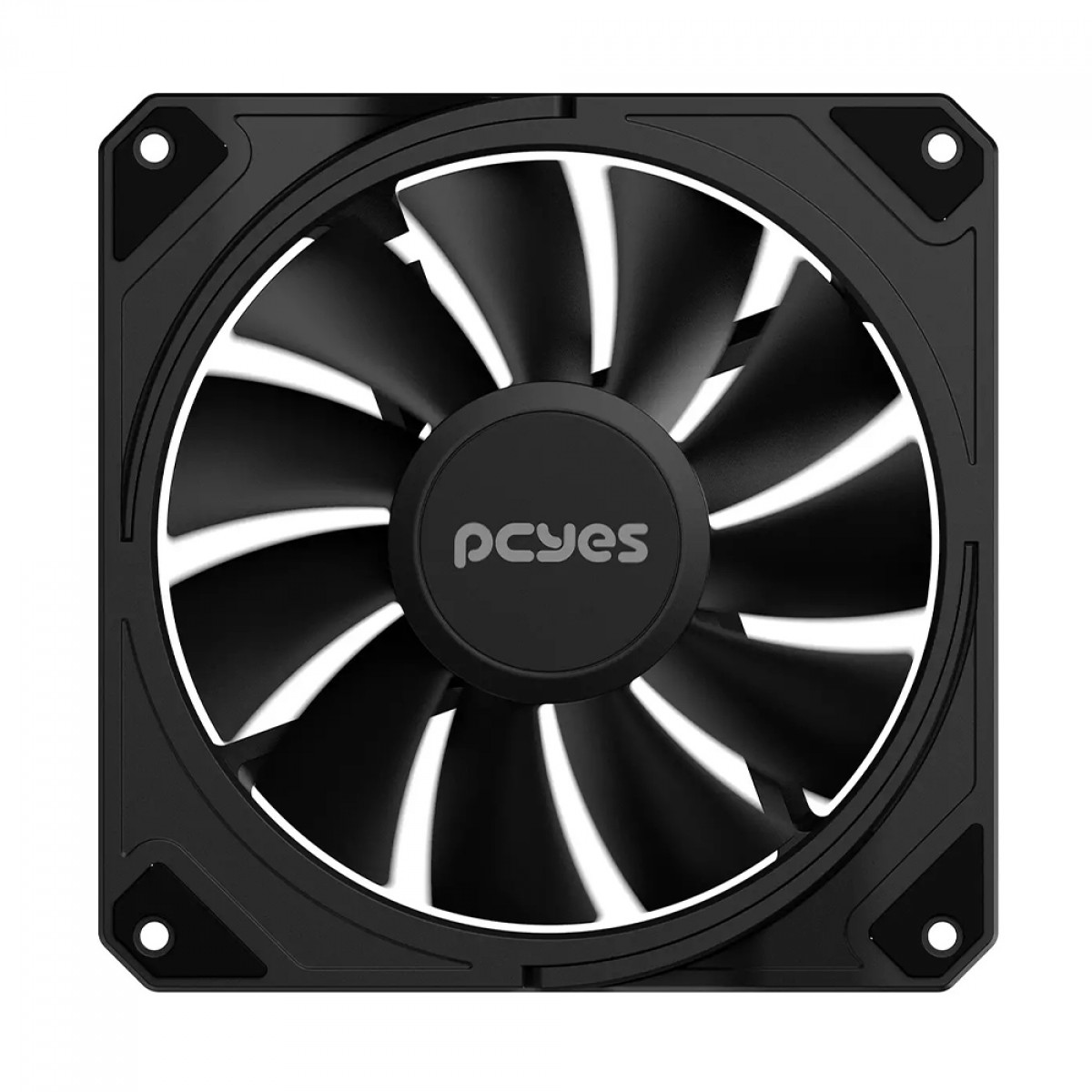 Cooler Para Gabinete PCYES Sangue Frio 3 Black Vulcan, 120mm, Preto, FSF3BR