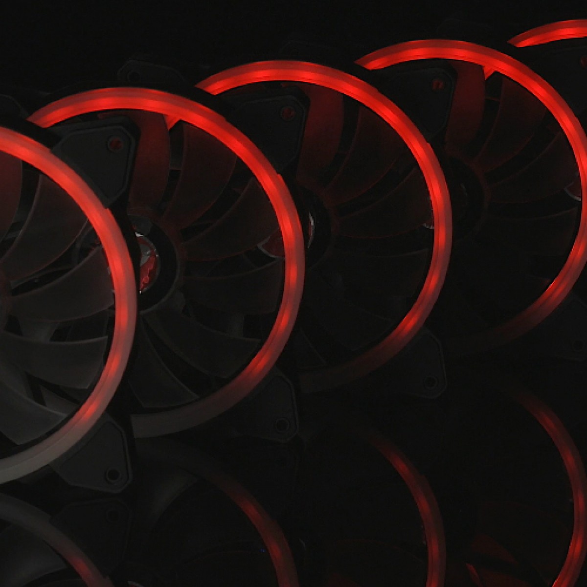 Kit com 3 Fans Raijintek Iris 14 RBW ADD-3, ARGB, 140mm, 0R40B00115