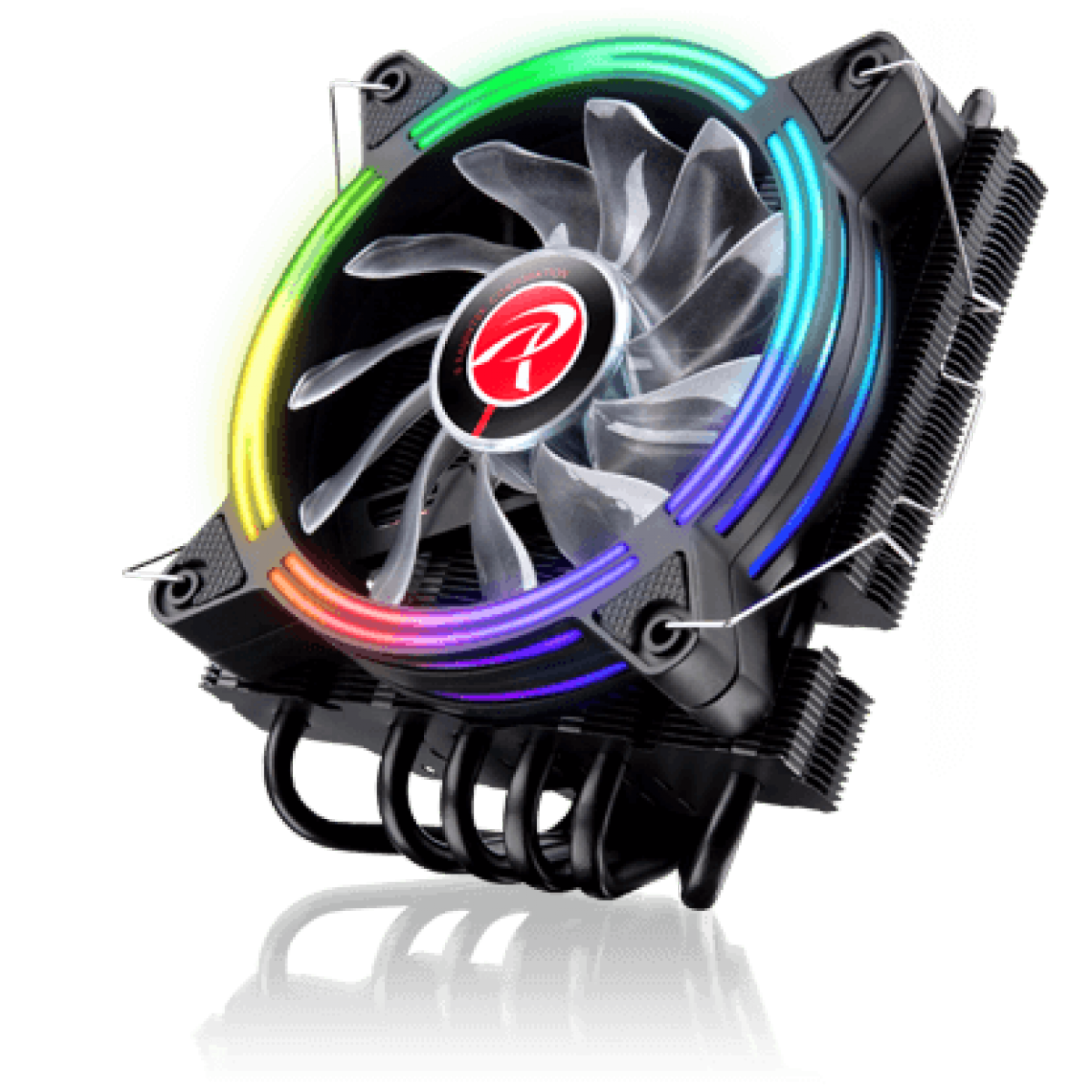 Kit Fan com 2 Unidades Raijintek SKLERA 12 RBW ADD-2, ARGB, 120mm, 0R40B00129