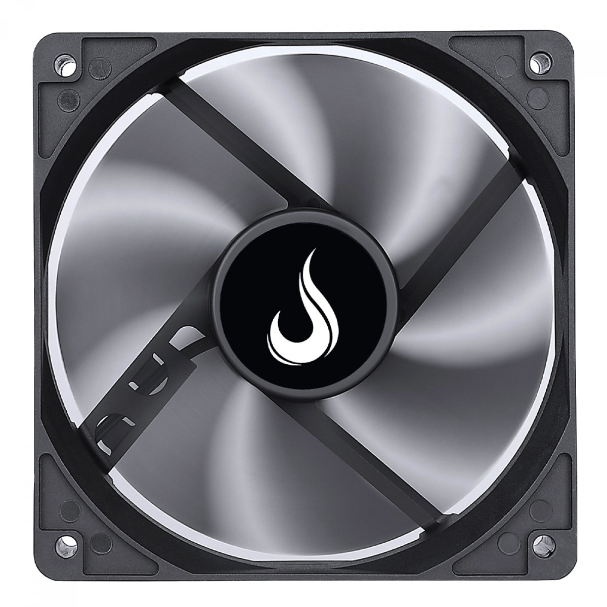 Cooler Para Gabinete Rise Mode, 120mm, Preto, RM-BK-01-FB