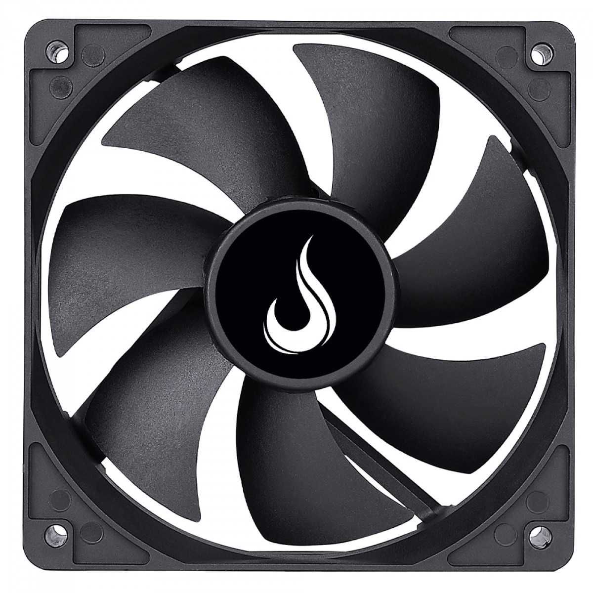 Cooler Para Gabinete Rise Mode, 120mm, Preto, RM-BK-01-FB