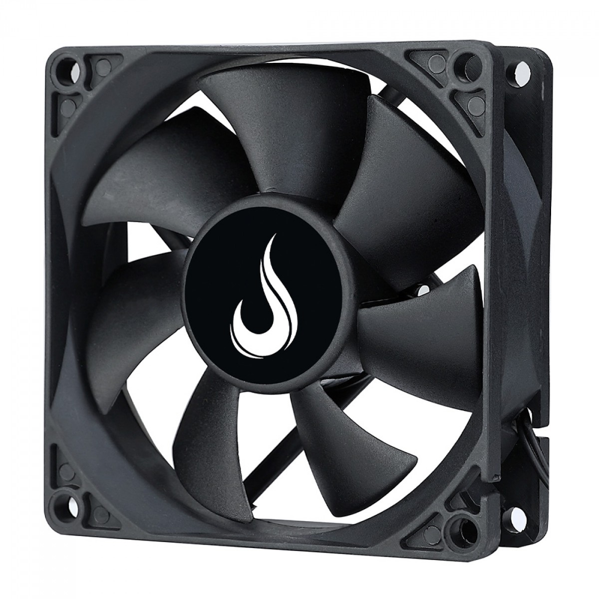 Cooler Para Gabinete Rise Mode, 80mm, Preto, RM-BK-02-FB