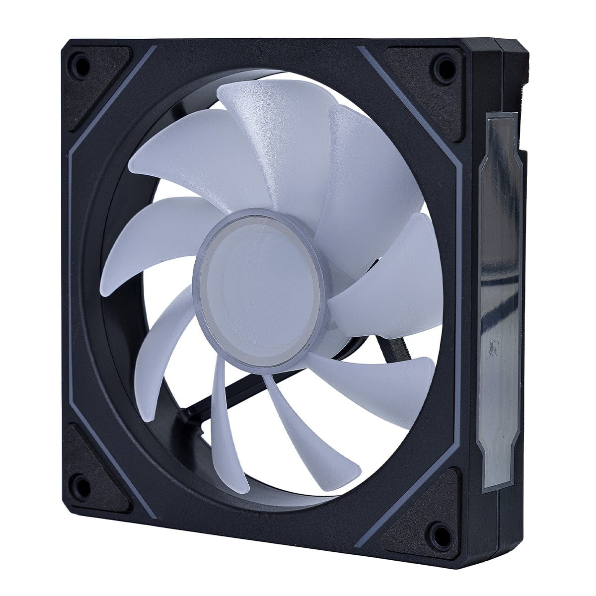 Cooler Para Gabinete Round5 Aurora Forward, 120mm, PWM, ARGB, Preto, R5-AURORA-FW-B-2192