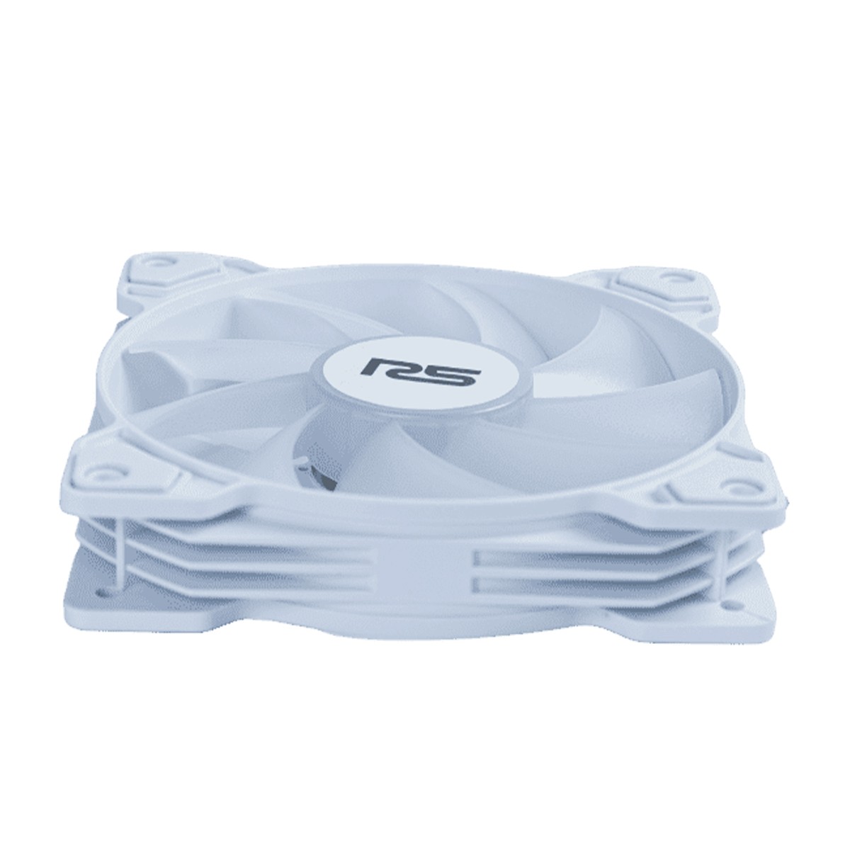 Cooler Para Gabinete Round5 Cyclone White, Rainbow, 120mm, Molex, Branco, R5-CYCLONE-FW-W-2204