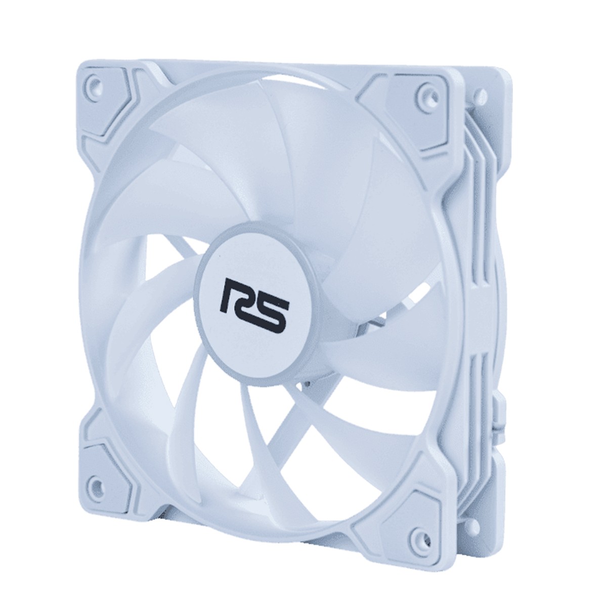 Cooler Para Gabinete Round5 Cyclone White, Rainbow, 120mm, Molex, Branco, R5-CYCLONE-FW-W-2204