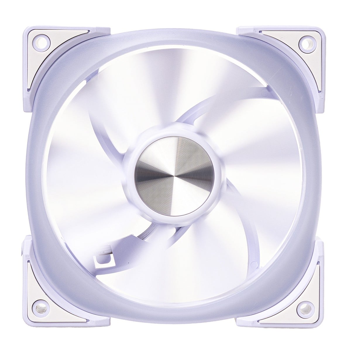 Cooler Para Gabinete Round5 Jetta Reverse White, 120mm, PWM, ARGB, Branco, R5-JETTA-RV-W-2292