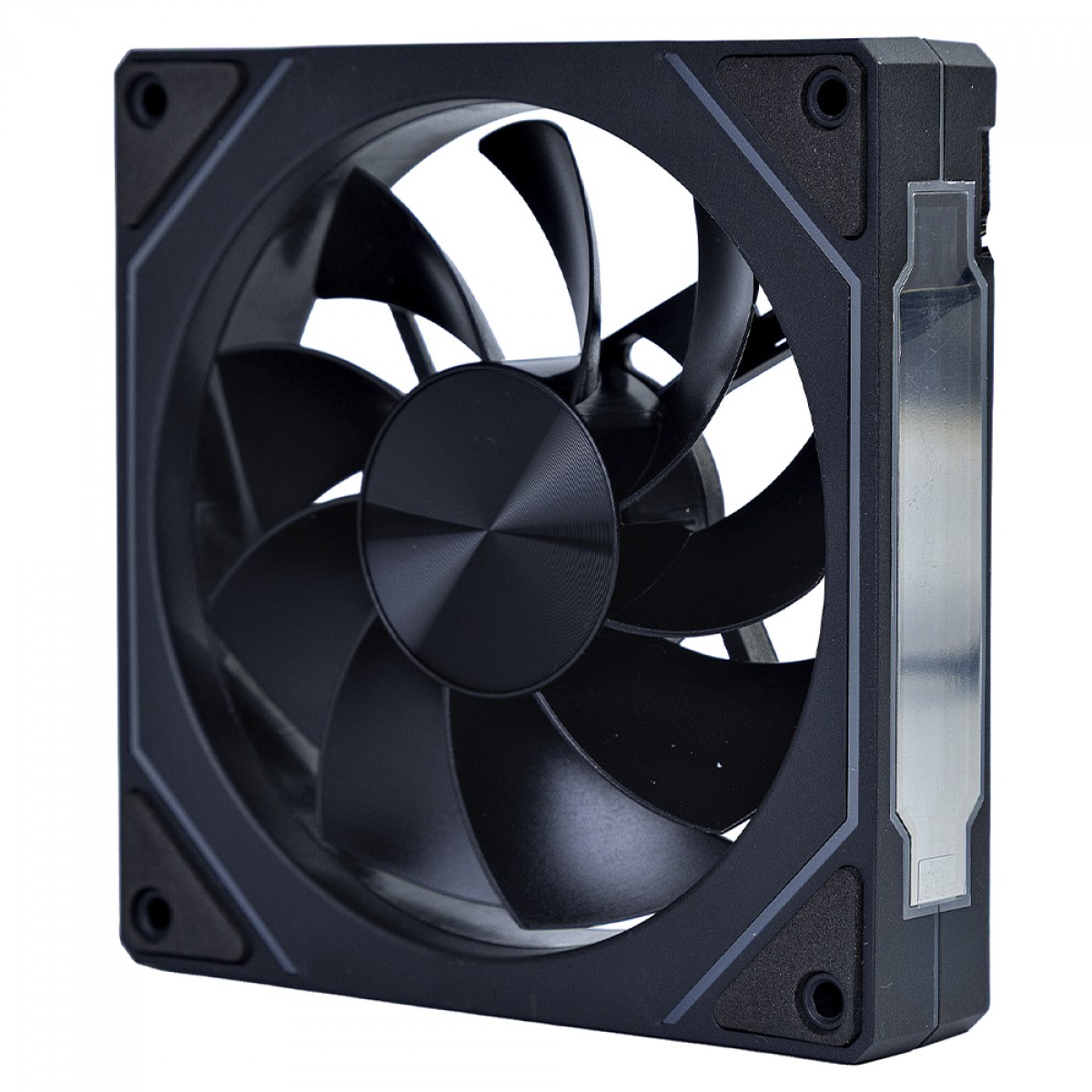 Cooler Para Gabinete Round5 Nordwind Reverse Black, ARGB, 120mm, PWM, Preto, R5-NORDWIND-RV-B-2195