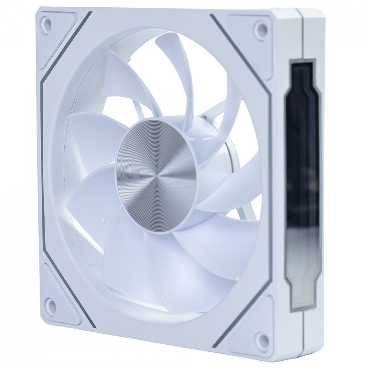 Cooler Para Gabinete Round5 Nordwind Reverse White, ARGB, 120mm, PWM, Branco, R5-NORDWIND-RV-W-2198