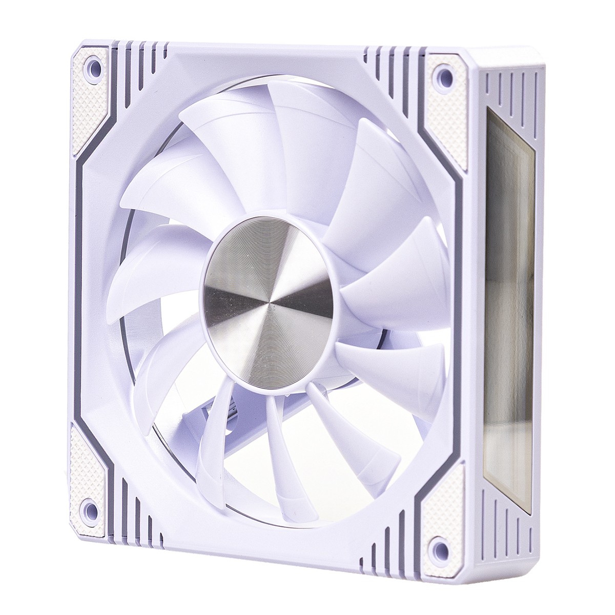 Cooler Para Gabinete Round5 Windforce Reverse White, 120mm, PWM, ARGB, Branco, R5-WINDFORCE-RV-W-2290