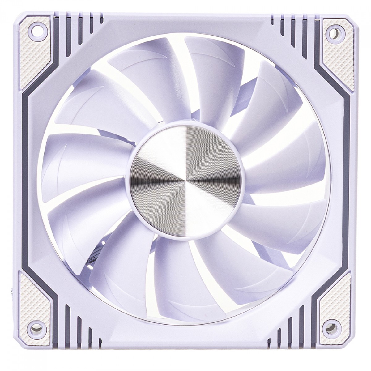 Cooler Para Gabinete Round5 Windforce White, ARGB, 120mm, PWM, Branco, R5-WINDFORCE-FW-W-2237