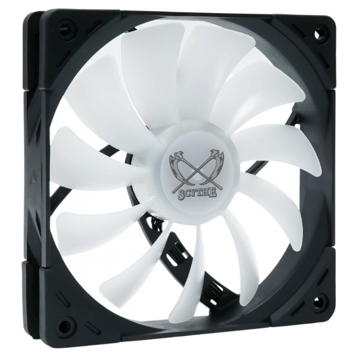 Cooler para Gabinete Scythe Kaze Flex II 120 ARGB, 120mm, 2000RPM, Black, KFS1225FD20AR-P