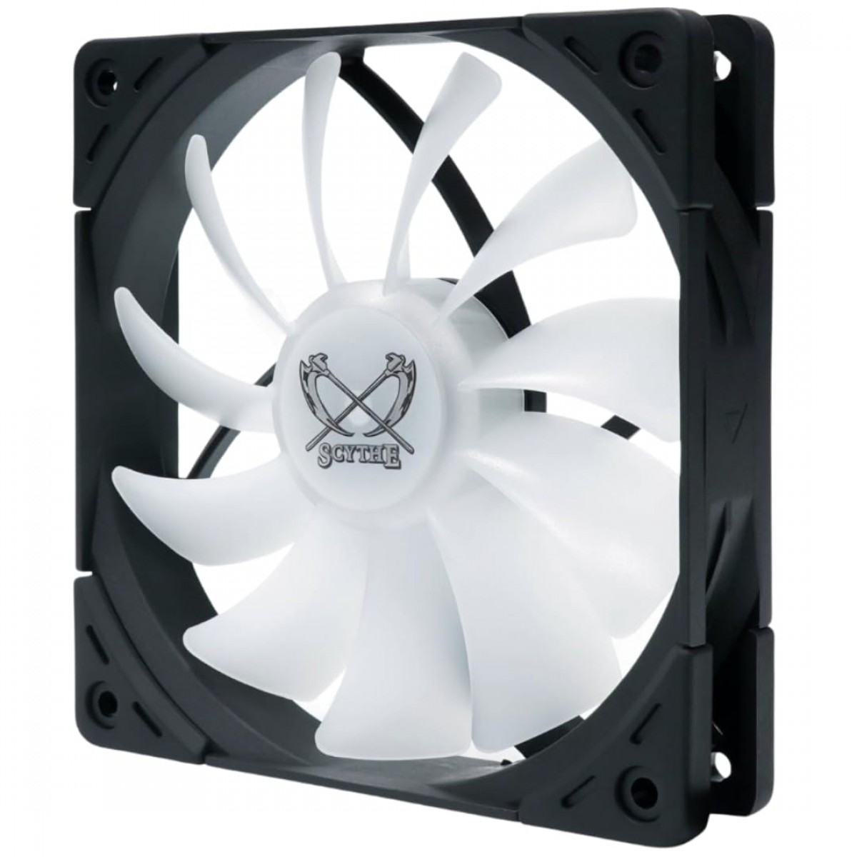 Cooler para Gabinete Scythe Kaze Flex II 120 ARGB, 120mm, 2000RPM, Black, KFS1225FD20AR-P