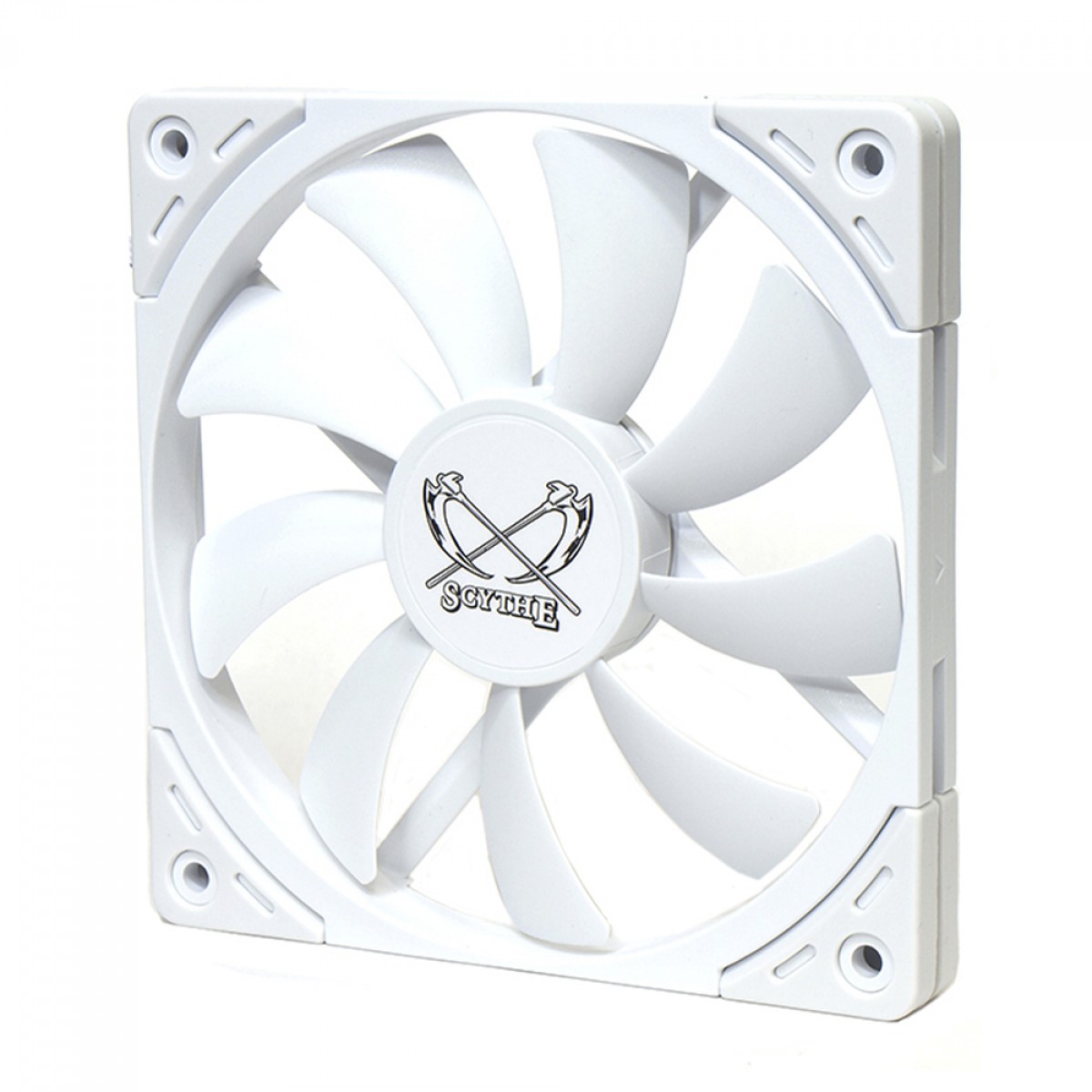 Cooler Para Gabinete Scythe Kaze Flex Ii Slim Mm White Kfs Fd W P