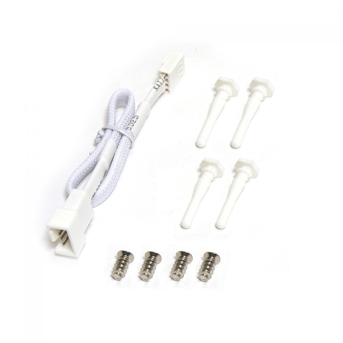 Cooler Para Gabinete Scythe Kaze Flex II 120 Slim, 120mm, White, KFS1215FD18W-P