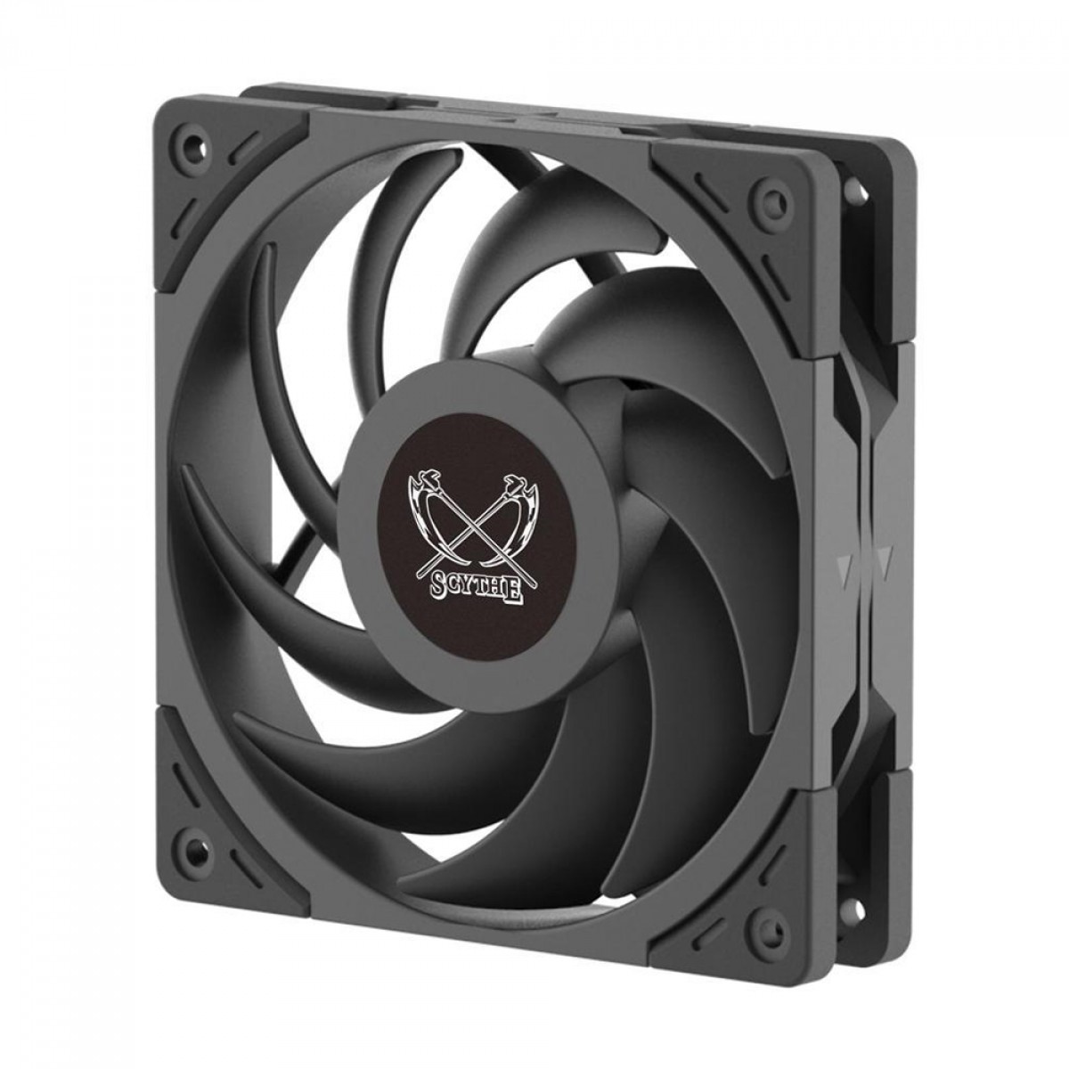 Cooler Para Gabinete Scythe Wonder Tornado, 120mm, 2000 RPM, Preto, WT1225FD20-P