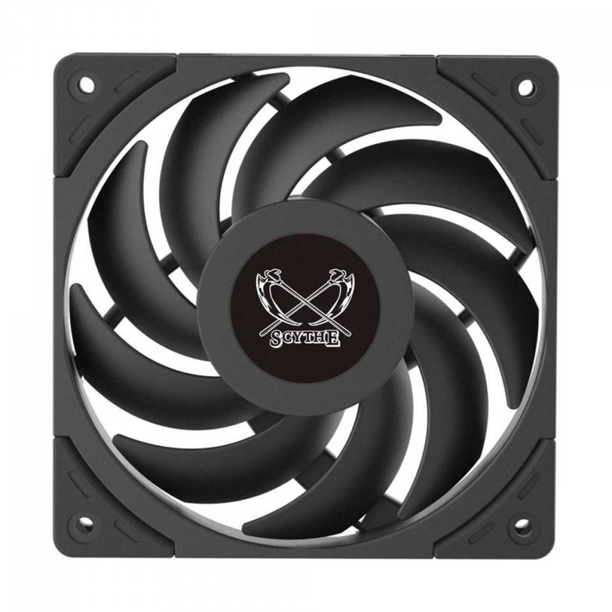 Cooler Para Gabinete Scythe Wonder Tornado, 120mm, 2000 RPM, Preto, WT1225FD20-P
