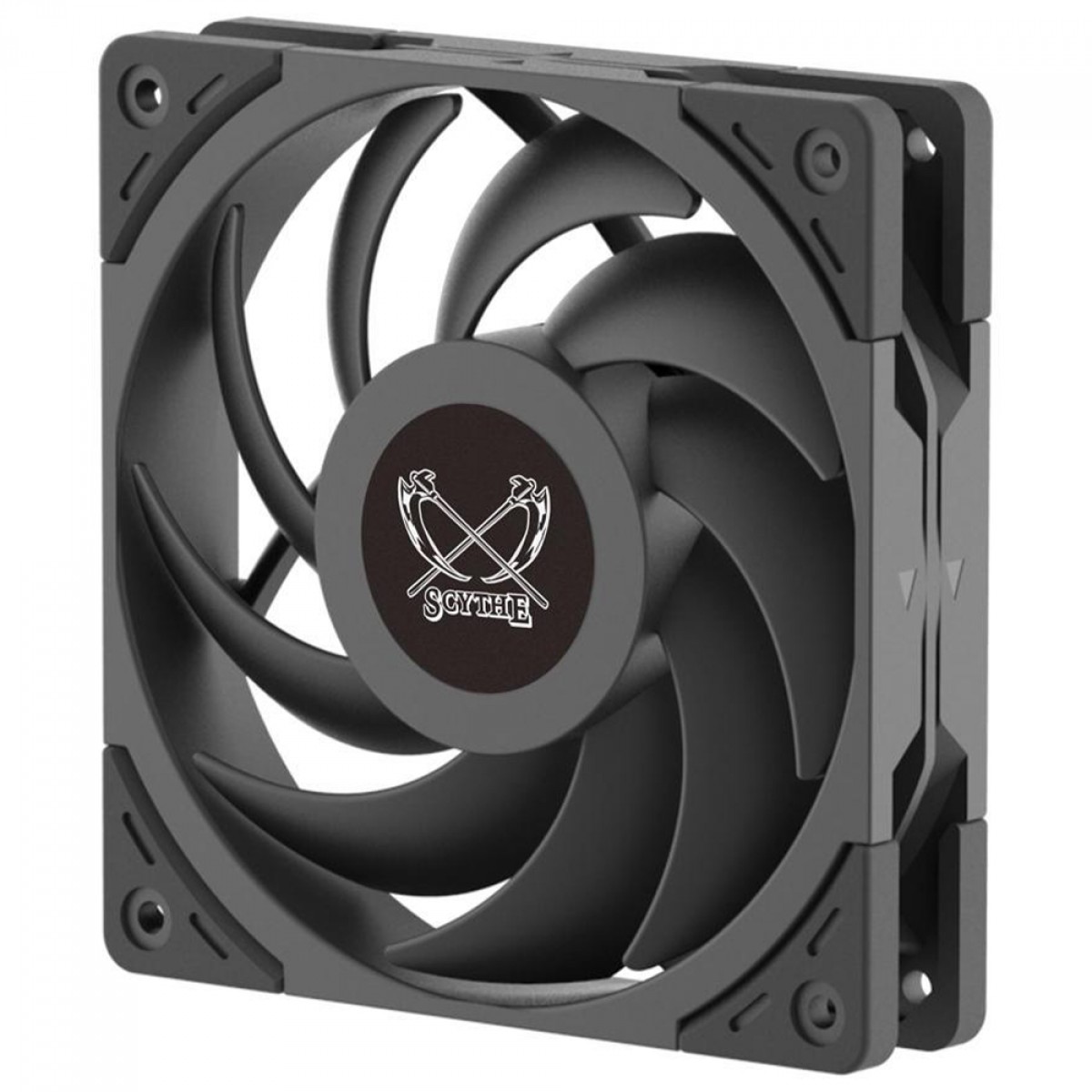 Cooler Para Gabinete Scythe Wonder Tornado, 120mm, 2500 RPM, Preto, WT1225FD25-P