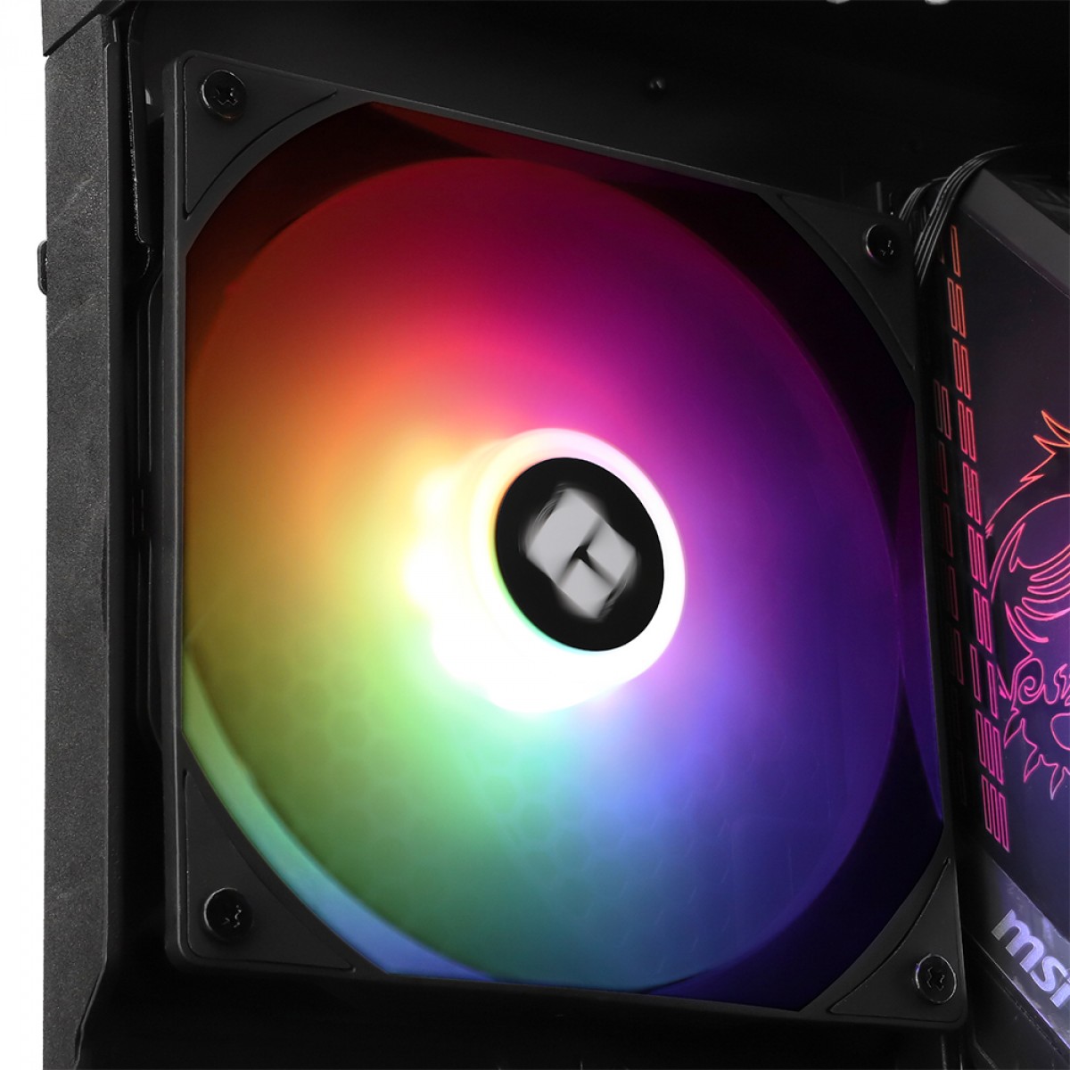 Cooler Para Gabinete Thermalright TL-C14C-S, ARGB, 140mm, PWM, Preto