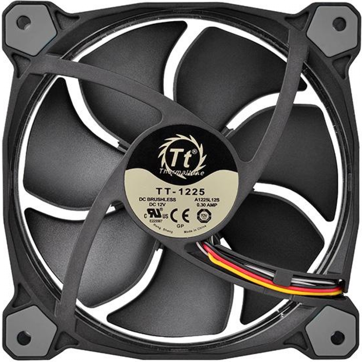 Cooler Para Gabinete Thermaltake Riing 14, LED White 140mm, CL-F039-PL14WT-A