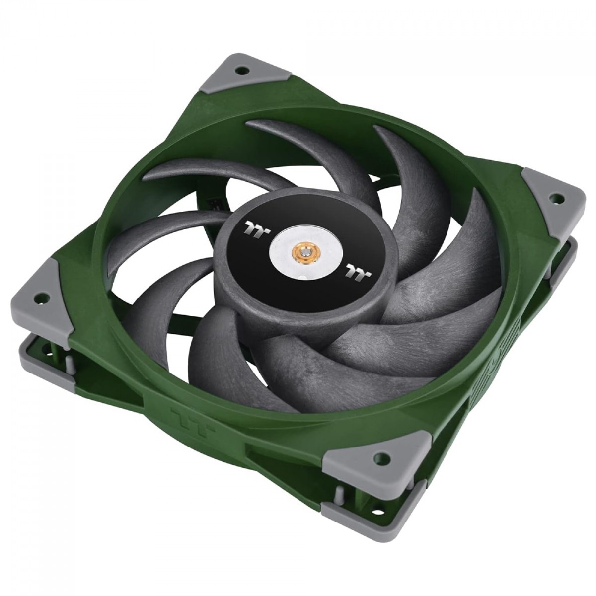 Cooler Para Gabinete Thermaltake Toughfan 12 Racing Green, 120mm, PWM, Verde, CL-F117-PL12RG-A