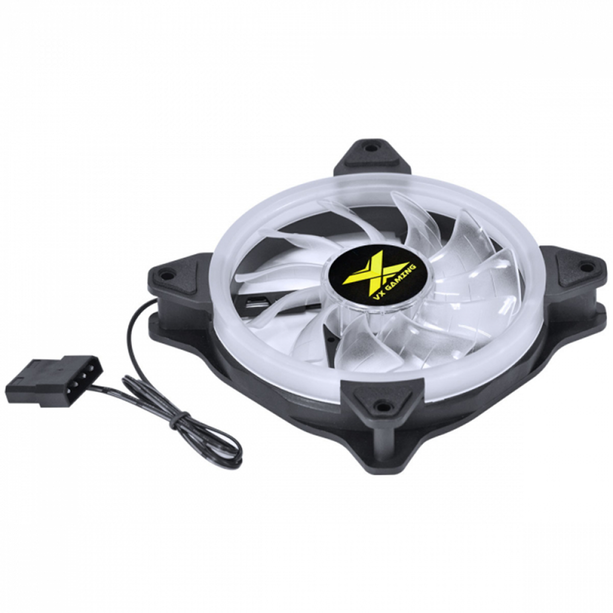 Cooler Para Gabinete Vinik VX Gaming V.RING, Led Azul, 120mm, VRINGB