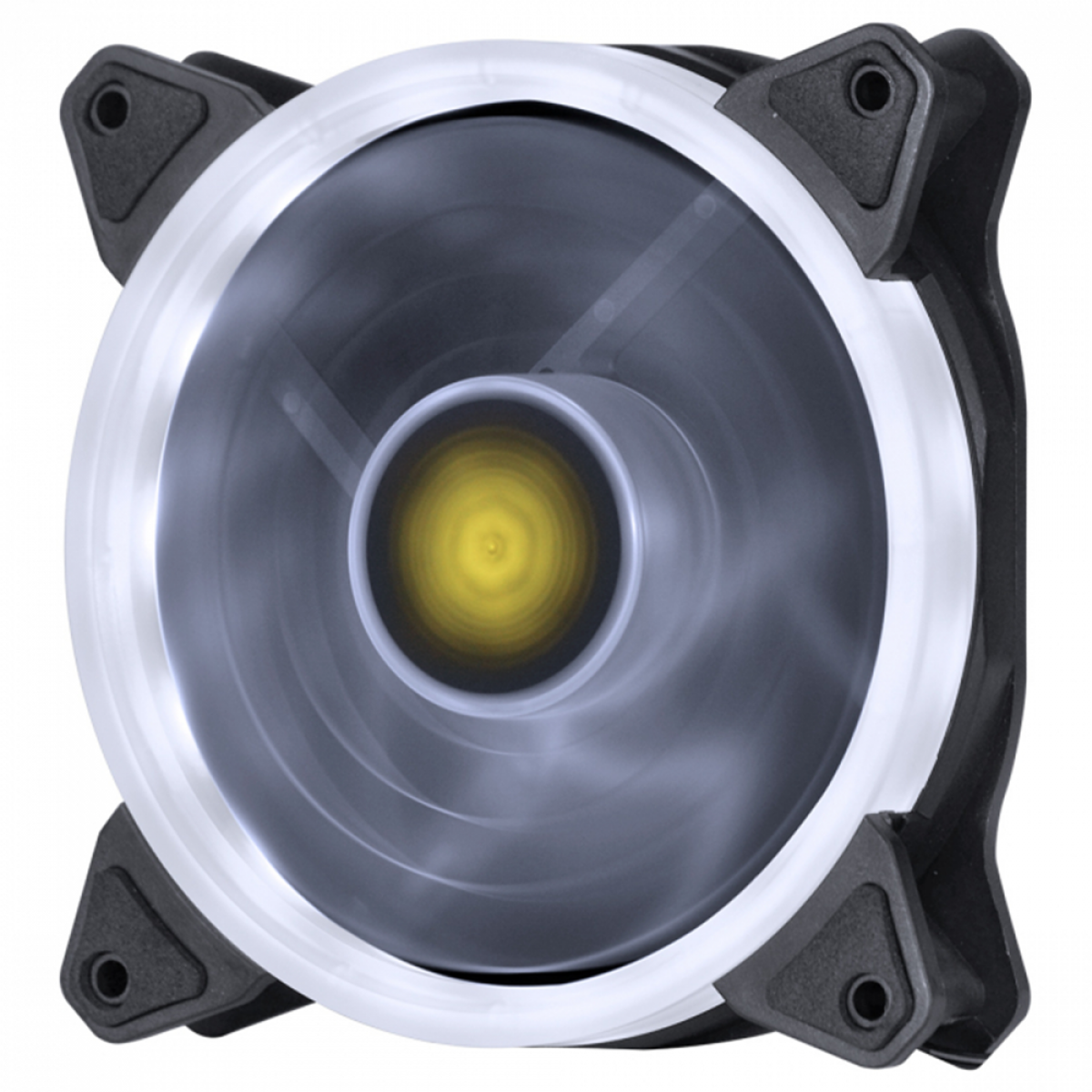 Cooler Para Gabinete Vinik VX Gaming V.RING, Led Branco, 120mm, VRINGW