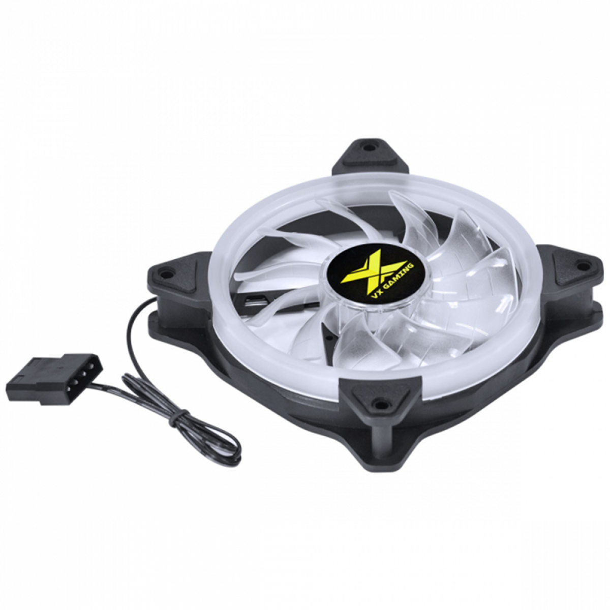 Cooler Para Gabinete Vinik VX Gaming V.RING, Led Verde, 120mm, VRINGG - Open Box
